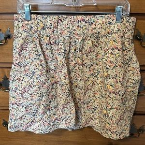 J. Crew  Floral Skirt